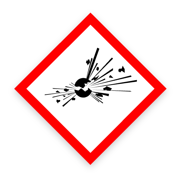 GHS01 pictogram – exploding bomb