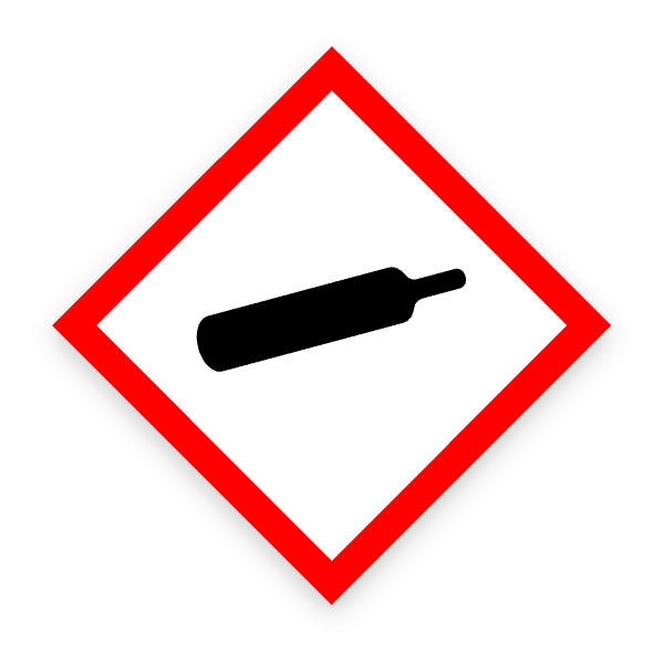 GHS04 pictogram – gas cylinder