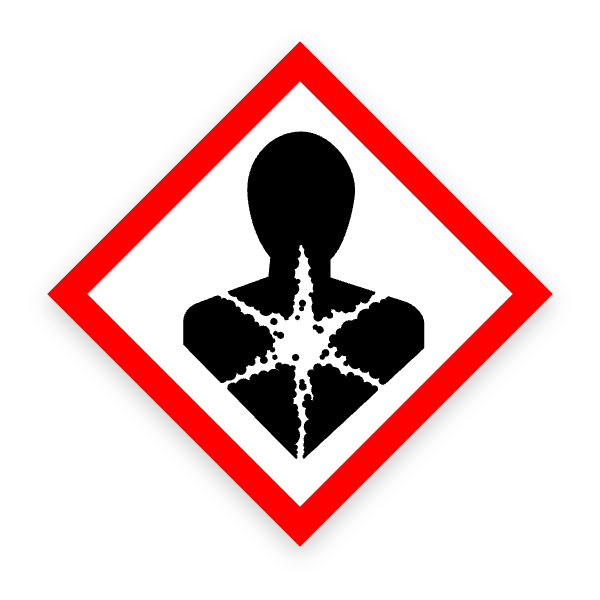 GHS08 pictogram – health hazard
